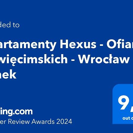Apartamenty Hexus - Ofiar Oswiecimskich - Wroclaw Centrum Rynek エクステリア 写真
