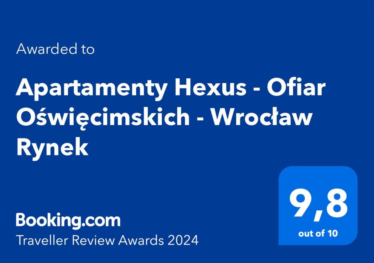 Apartamenty Hexus - Ofiar Oswiecimskich - Wroclaw Centrum Rynek エクステリア 写真